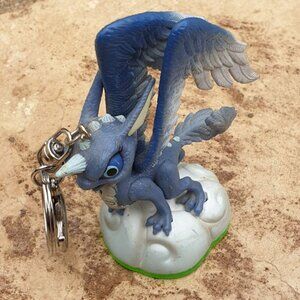 Unisex Dragon 3D Resin Key Chain Keyring Fantasy Gaming Boys Men Accessory Gift